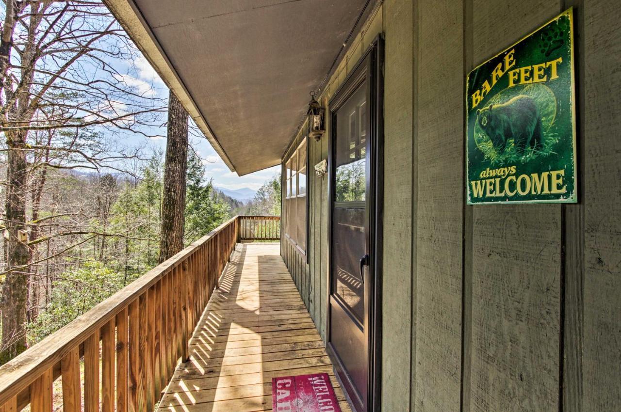 Quiet Cabin With Mountain Views About 3 Mi To Gatlinburg Exterior photo